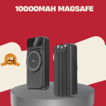 Kablosuz 15W Şarj Destekli 10000 mAh Taşınabilir Powerbank – Hızlı Şarj Özellikli - vipsepet