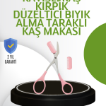 Taşınabilir Kaş ve Kirpik Düzenleme Makası – Ergonomik Tasarım - Vipsepet