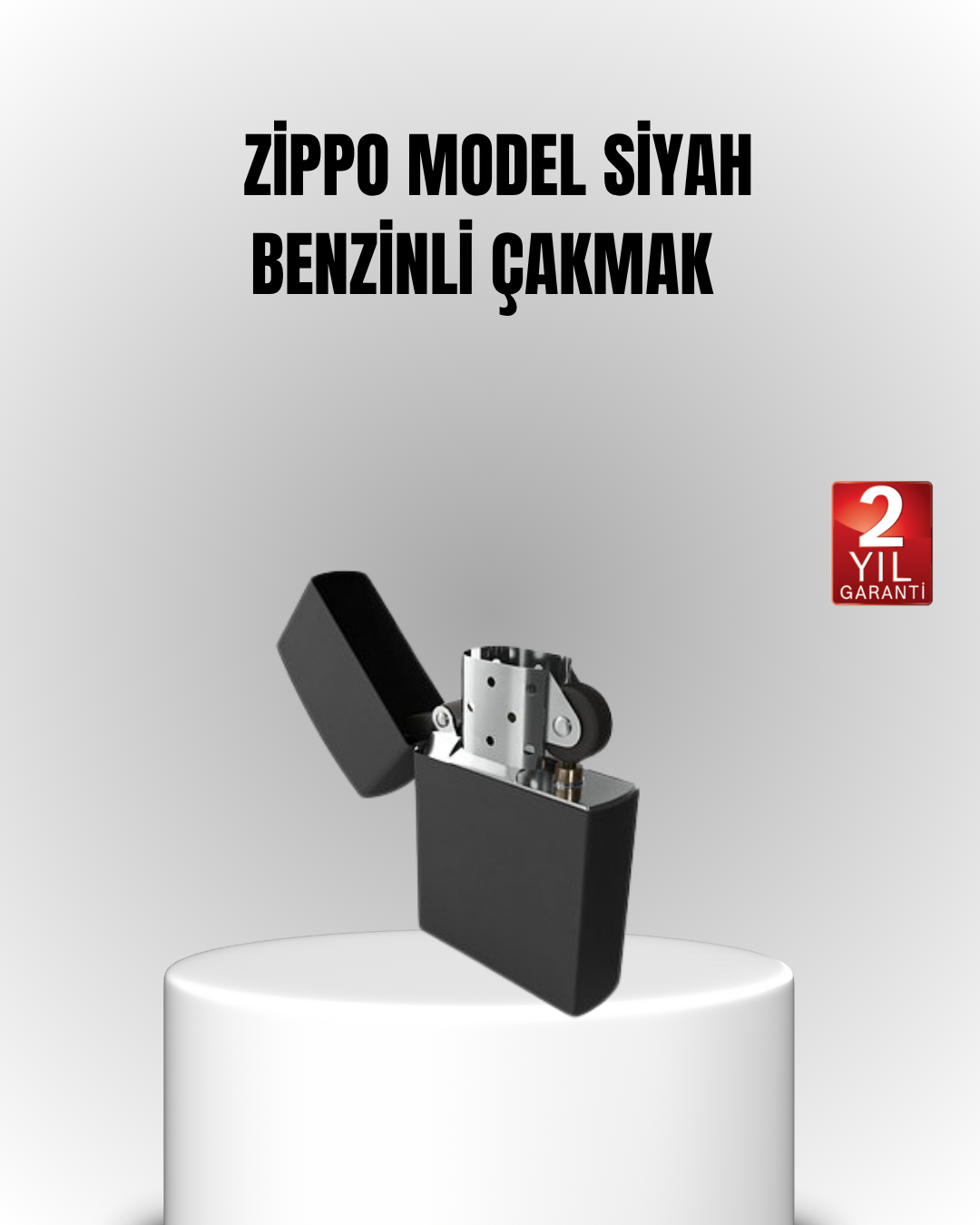 3-9 Tasarım Metal Çakmak Minimal Mat Yüzeyli ve Şık Görünümlü - Vipsepet - Görsel 1