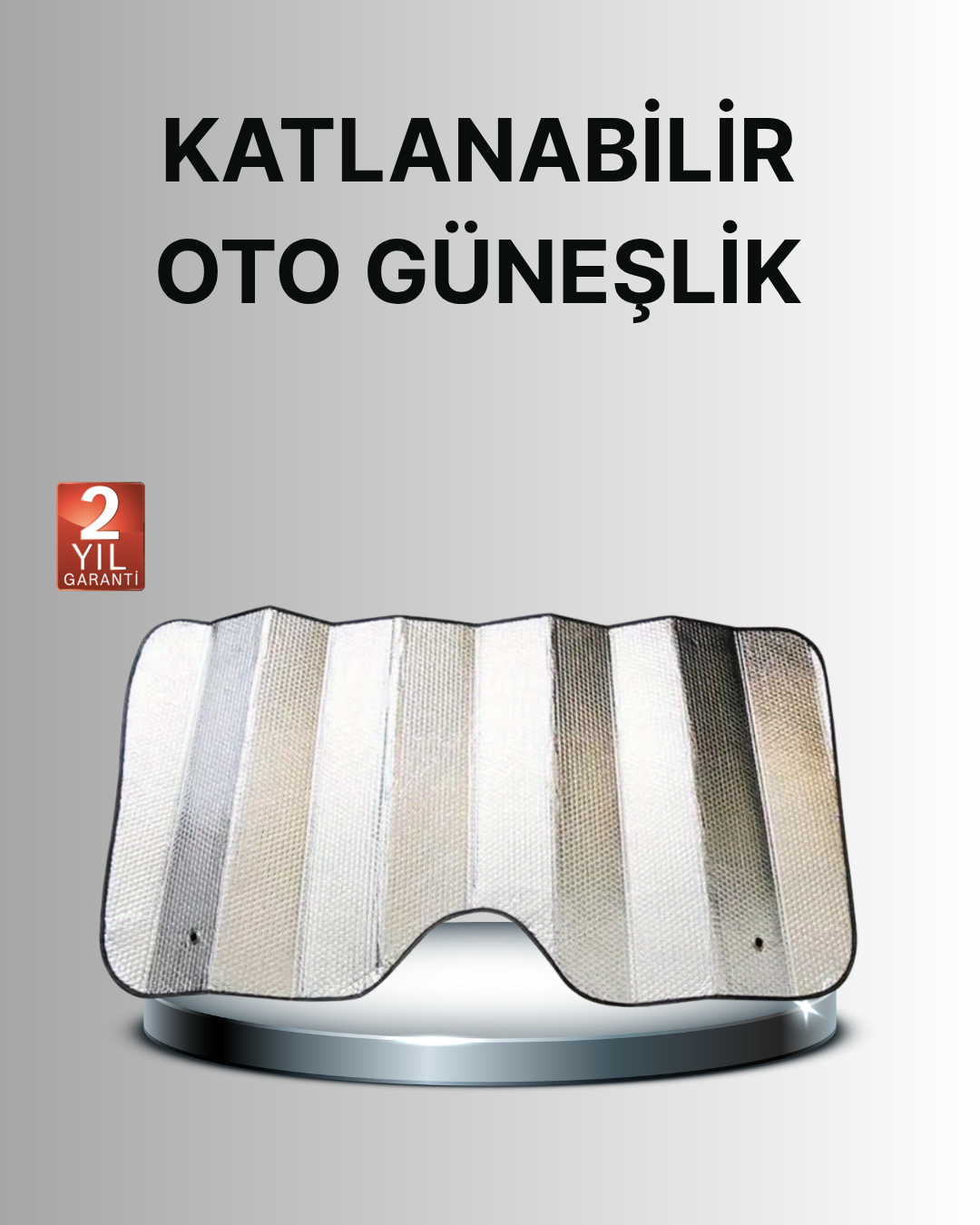 3-90 Katlanabilir Araba Güneşliği – UV Işınlarına Karşı Maksimum Koruma - vipsepet - Görsel 1