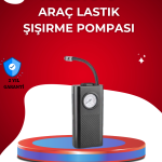 USB Şarjlı Kompakt Elektrikli Hava Kompresörü 3000 mAh - Vipsepet