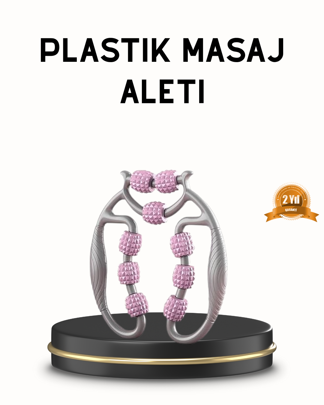 3-98 Taşınabilir 3D Masaj Rulosu – Kas Rahatlatıcı ve Yağ Azaltıcı Masaj Cihazı - Vipsepet - Görsel 1