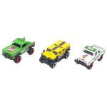 3'lü Araba Off-Road Seti - Die Cast - DS045 (Vipsepet)