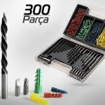 300 Parça Dübel ve Matkap Ucu Seti ( Vipsepet )