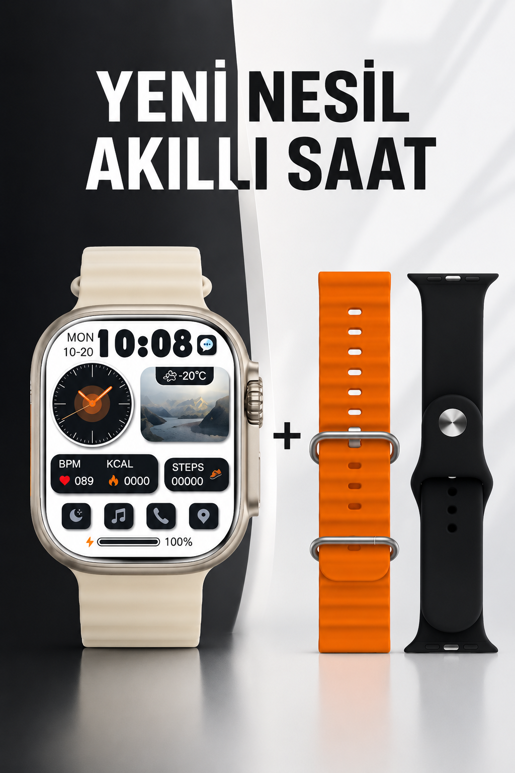 37488c97-392c-48b5-a801-a60054c9c301 Yeni Nesil Arama Cevaplayan Uyku ve Sağlık Takibi GPS Özelliği - Vipsepet - Görsel 1