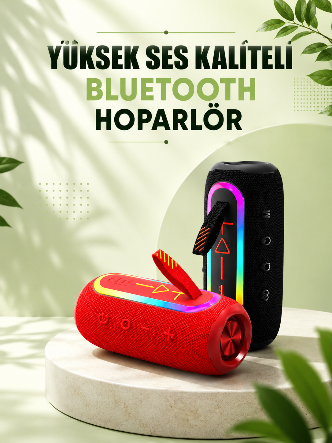 3be2de01-d4dc-4008-98cb-32f1ad177843 Kablosuz Bluetooth Hoparlör Uzun Pil Ömrü Taşınabilir - Vipsepet - Görsel 1