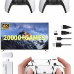 3D 4K 2000 Oyunlu Game Stick Oyun Konsolu Çift Konsol - Vipsepet