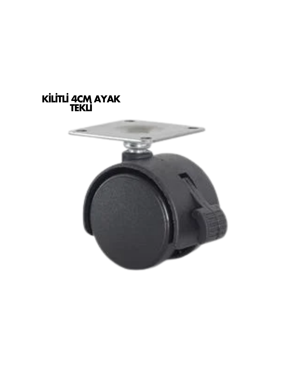 4-103 KİLİTLİ 4CM AYAK TEKLİ - Vipsepet - Görsel 1