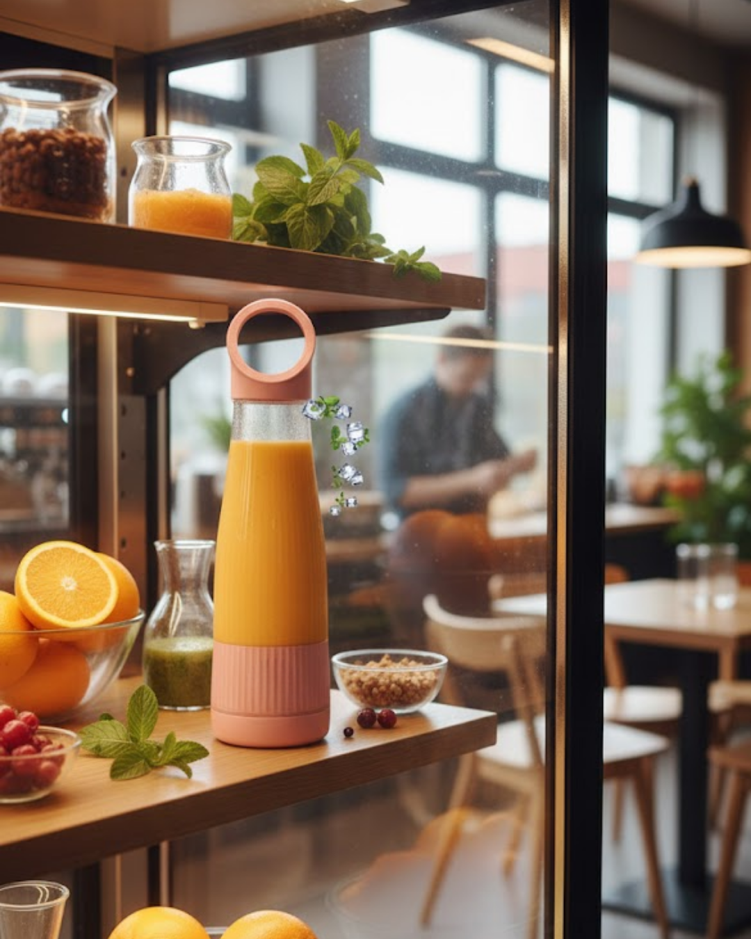 4-108 Günlük Kullanıma Uygun USB Şarjlı Smoothie Blender - Vipsepet - Görsel 1