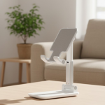 Kaymaz Silikon Yüzeyli Ergonomik Telefon Standı - Vipsepet