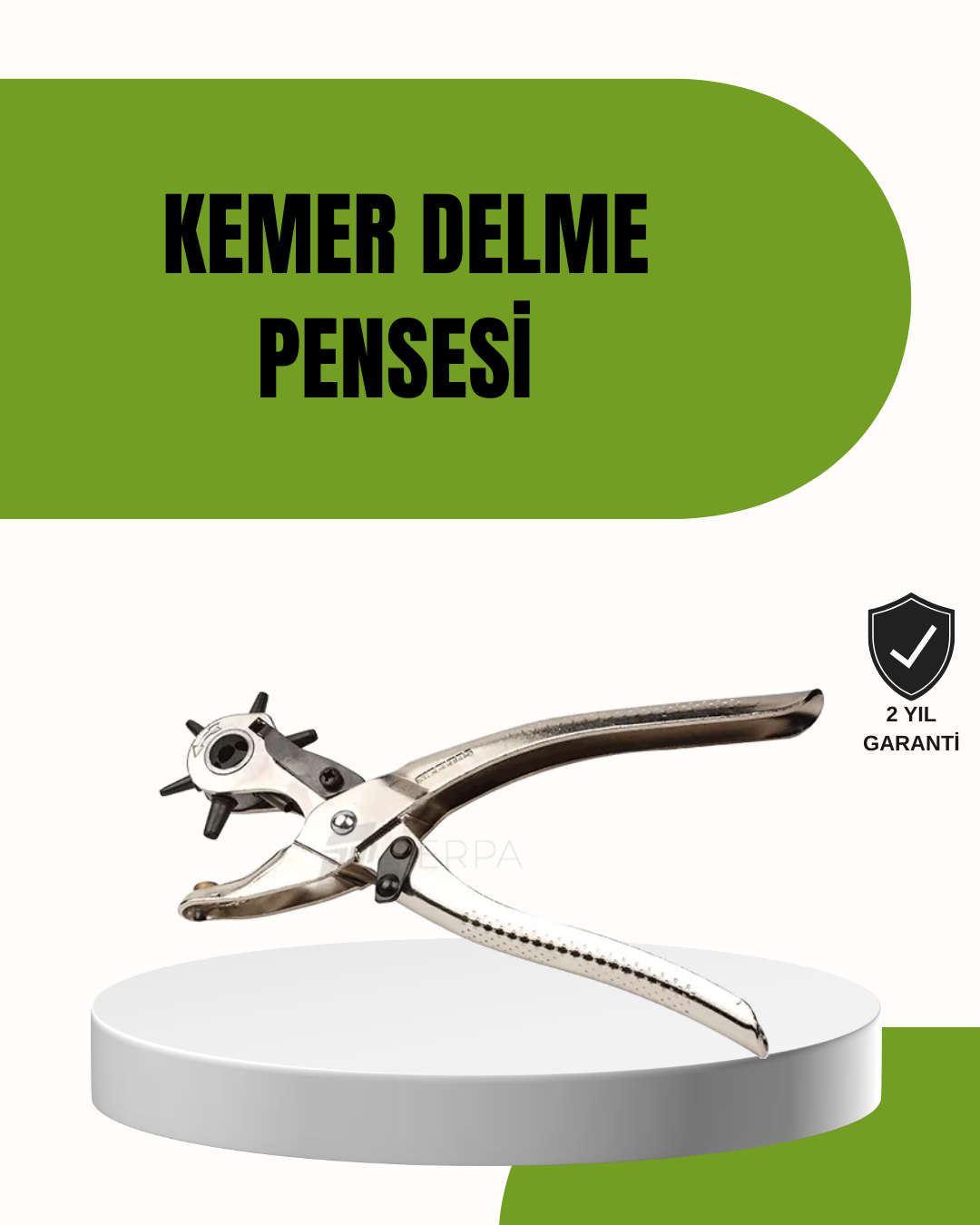 4-11 Deride Kemer Çanta Ayakkabı Delme Pensesi 6 Uçlu Döner Başlıklı Tamir Aleti - Vipsepet - Görsel 1