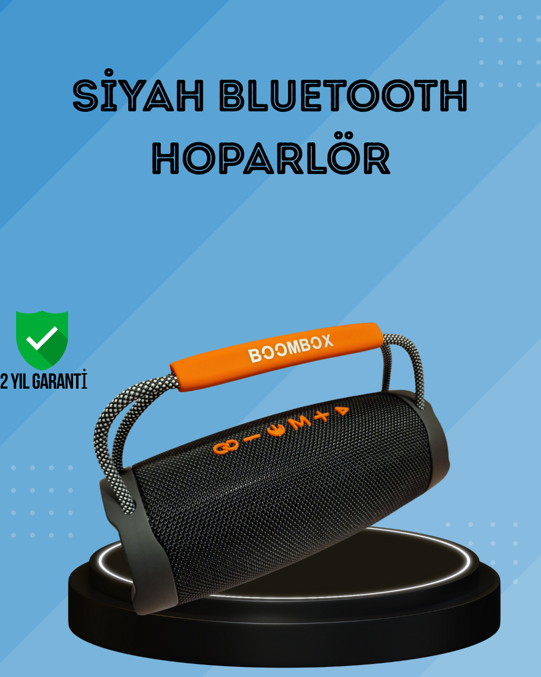 4-110 RGB Efektli Derin Baslı Kablosuz Taşınabilir Hoparlör - Vipsepet - Görsel 1