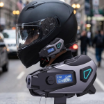 Motosiklet Kask Bluetooth Kulaklık Uzun Pil Ömrü Kamera ve Sesli Komut Destekli - vipsepet