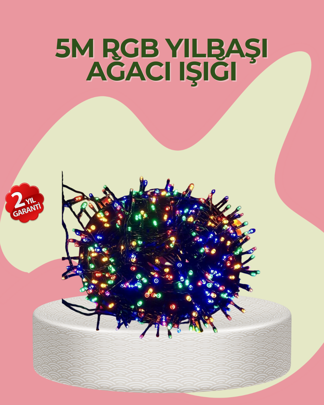 4-119 8 Modlu LED Işık Zinciri İç Mekan Dekoratif Aydınlatma - Vipsepet - Görsel 1