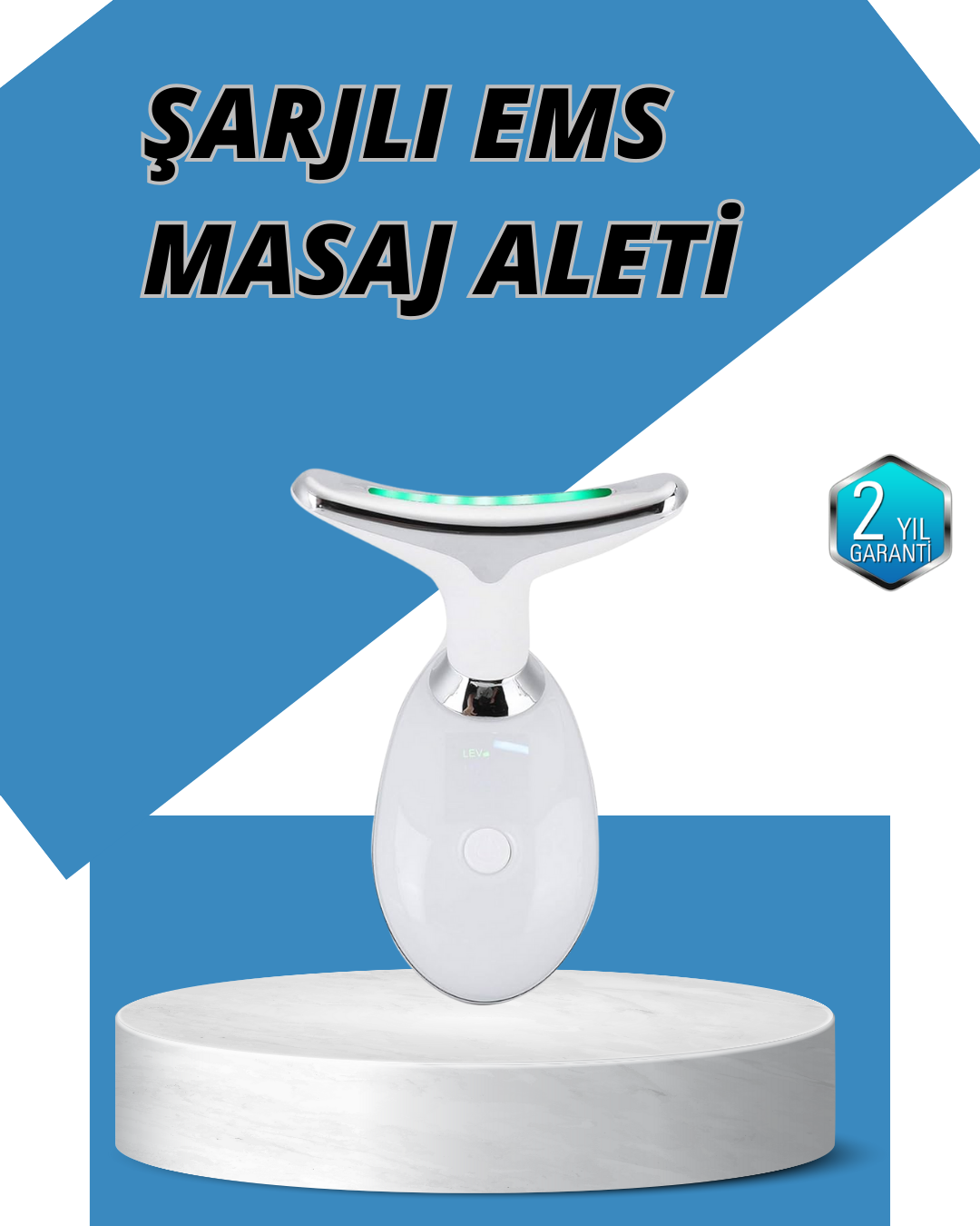 4-147 Taşınabilir EMS Cilt Bakım Aleti | Kolajen Artırıcı ve Lifting Etkili - Vipsepet - Görsel 1