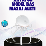 Taşınabilir Elektrikli Kafa Masaj Cihazı Sessiz Motor ve Ergonomik Tasarım - Vipsepet