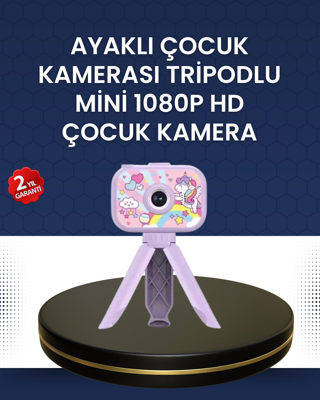 4-15 Çocuklara Özel Tripodlu Kamera – 27 Çerçeve ve 10 Ayna Efekti - Vipsepet - Görsel 1