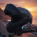 16 Mod RGB Işıklı Motosiklet Intercom Çift Telefon Destekli - vipsepet