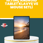 10.1 İnç IPS Ekranlı Android Tablet Bilgisayar Seti - Vipsepet