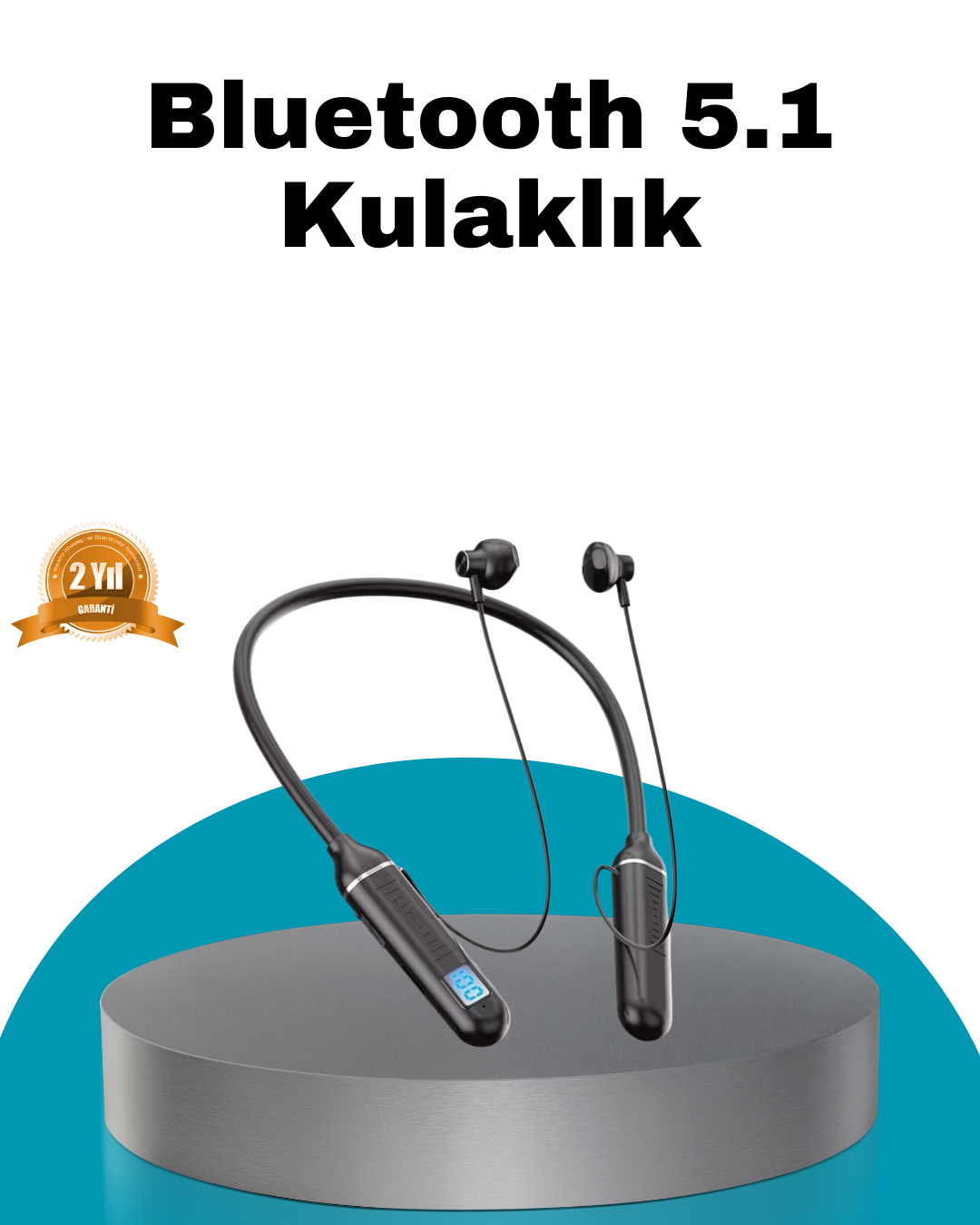 4-18 Uzun Pil Ömrü ve Hızlı Şarj Özellikli Bluetooth Kulaklık - vipsepet - Görsel 1