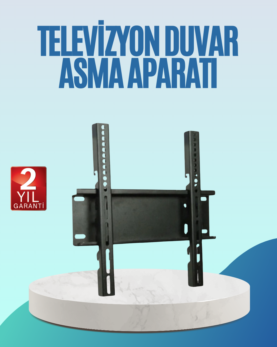 4-19 Ayarlanabilir 32-42 İnç LED TV Duvar Askı Braketi 40 kg Taşıma - Vipsepet - Görsel 1