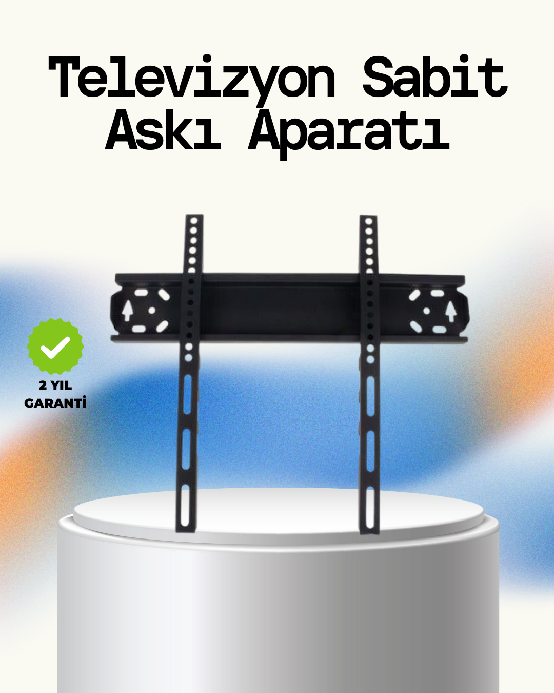 4-20 Universal TV Askı Aparatı 32-65 İnç Güçlü Çelik Gövde Sağa-Sola Ayar - Vipsepet - Görsel 1