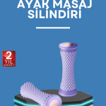 Ayak Masaj Rulosu Akupresur Silindir Kas Gevşetici Taşınabilir - Vipsepet