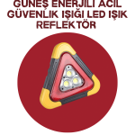 Alüminyum Gövdeli LED Üçgen Reflektörlü Acil Işık - Vipsepet
