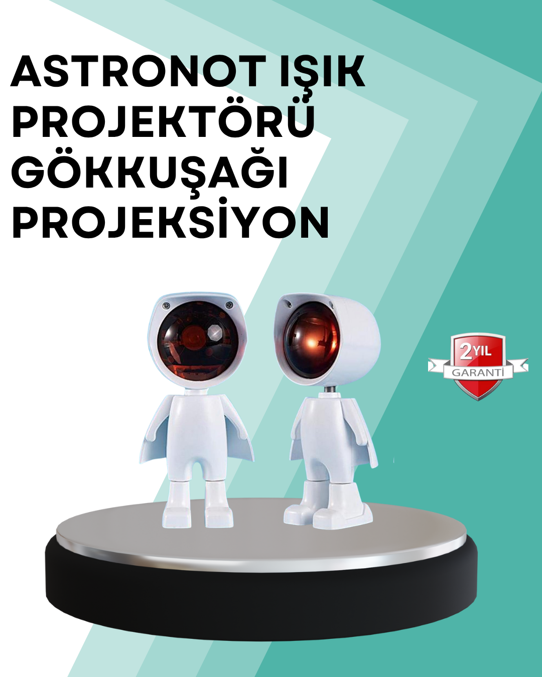 4-33 360° Ayarlanabilir Başlıklı Astronot Gece Lambası - Vipsepet - Görsel 1