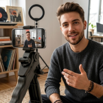 Katlanabilir Telefon Standı Mini Tripod Masaüstü Video Çekim Tutucu - vipsepet