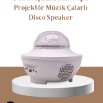 Müzik Ritimli Işık Değişimi  Ve  Dönen Dalga Efekti – Galaxy Projektör - Vipsepet