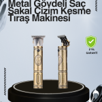 Kompakt Tasarımlı, Uzun Pil Ömürlü Saç Sakal Kesme Makinesi - vipsepet