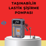 Hızlı Şişirme Güçlü Motorlu 150 PSI Araba Lastik Pompası - Vipsepet