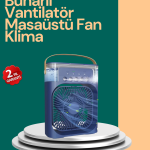 Modern Tasarımlı Kompakt ve Güçlü Hava Üfleyen Fan - Vipsepet