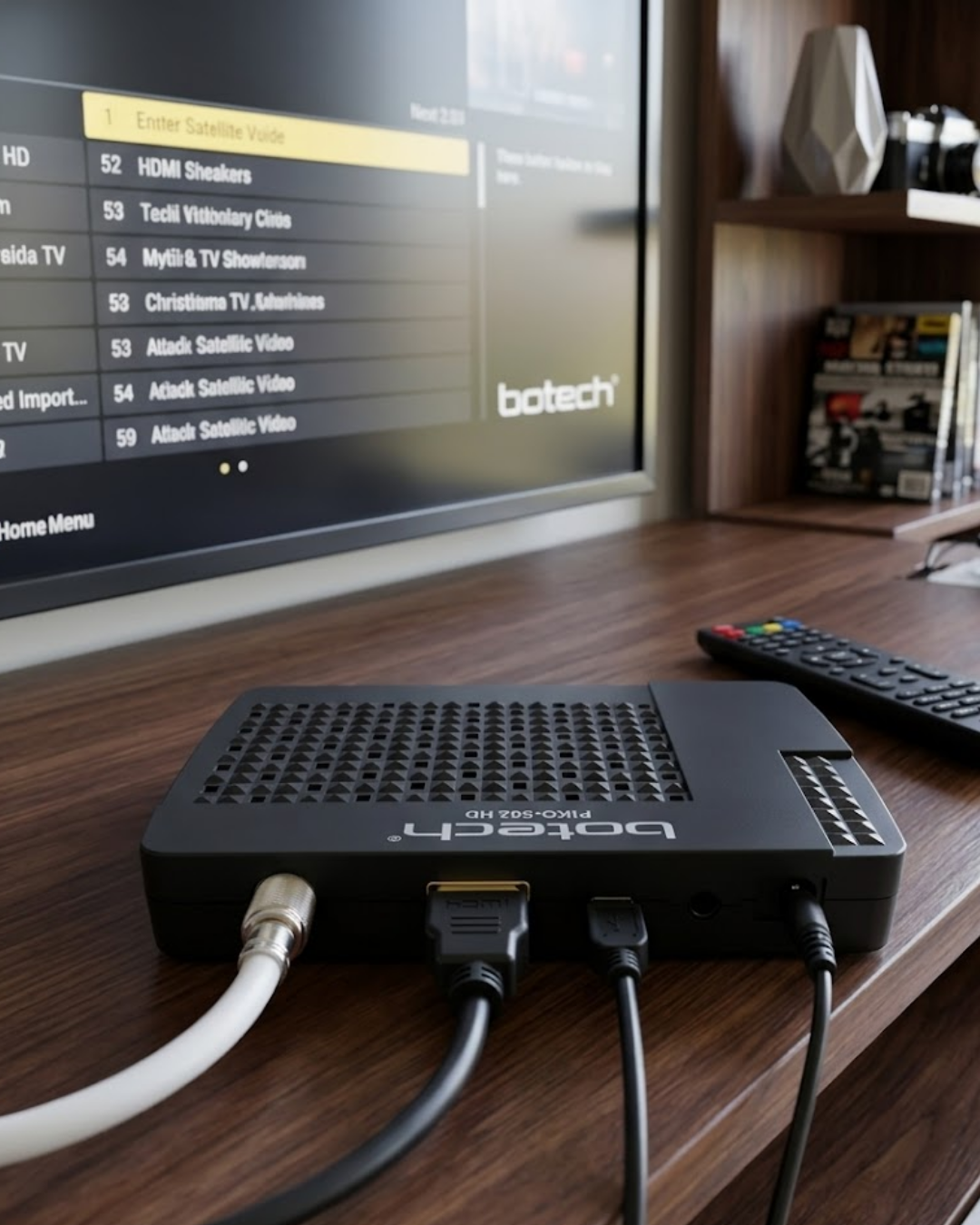 4-43 HDMI ve USB Girişli Full HD Uydu Alıcısı EPG Destekli Pratik Kullanım - Vipsepet - Görsel 1