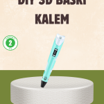 ABS ve PLA Filament Destekli 3D Yazıcı Kalem - Vipsepet
