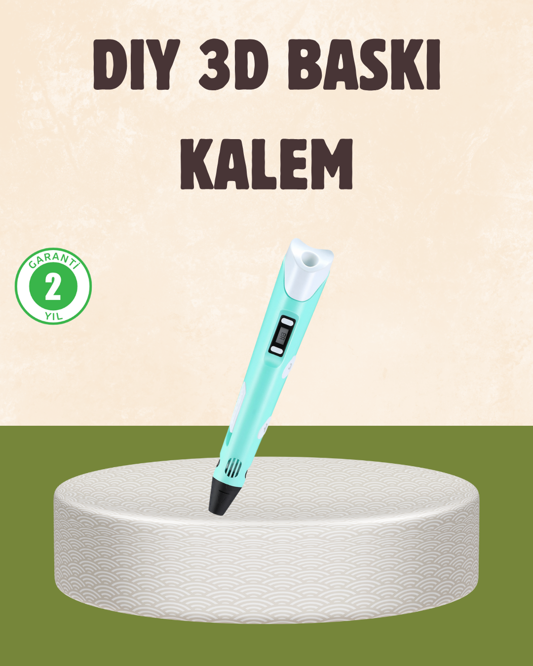 4-45 ABS ve PLA Filament Destekli 3D Yazıcı Kalem - Vipsepet - Görsel 1