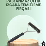 Barbekü ve Mangal İçin Tel Izgara Temizleyici Fırça - Vipsepet