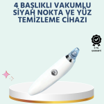 Cilt Dostu Vakumlu Siyah Nokta Temizleyici – Siyah Nokta, Yağ ve Makyaj Kalıntılarına Karşı - Vipsepet