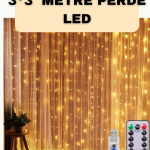 İç ve Dış Mekan Perde LED – Bahçe, Balkon ve Veranda İçin - Vipsepet