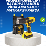 Ev ve Atölye İçin 12V Akülü Matkap | Plastik Mandren ve Metal Şanzıman - Vipsepet