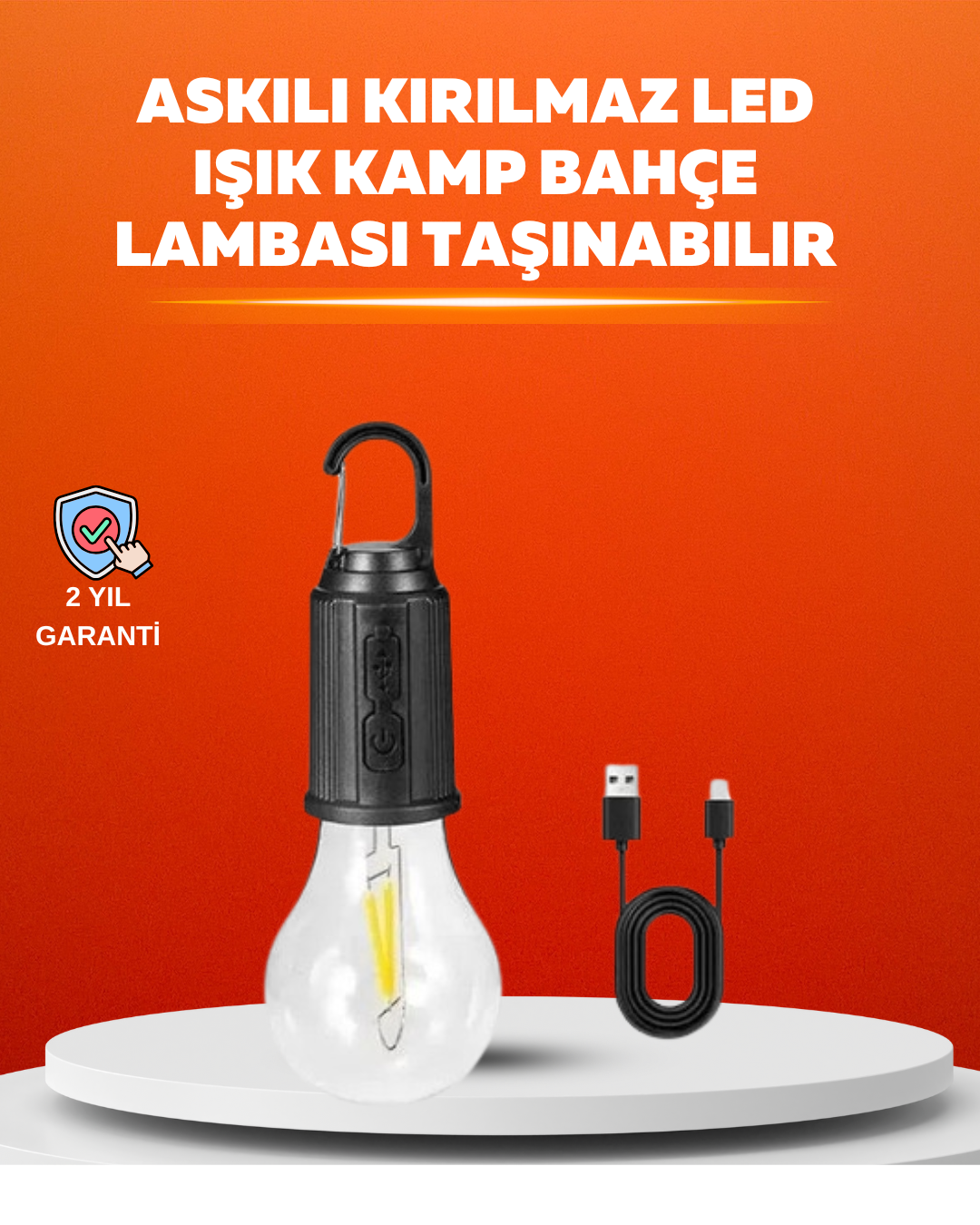 4-53 Dış Mekan Kullanımına Uygun LED Lamba - Vipsepet - Görsel 1