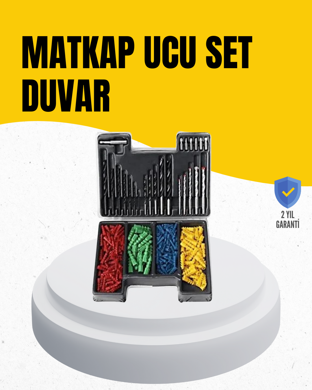 4-53 Delme Uç Seti 24 Parça Kutulu Matkap Ucu Ahşap Metal Beton İçin - Vipsepet - Görsel 1
