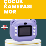 Çocuklar İçin Şipşak Baskı Kamera – 18 Efektli, Oyun ve Müzik Özellikli - Vipsepet