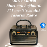 Bluetooth Bağlantılı Taşınabilir Hoparlör – FM/AM Radyo Özellikli, Şarj Edilebilir Batarya, 1 kg - Vipsepet
