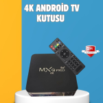 Android TV Box 4K – 2GB RAM 16GB ROM, Kablosuz Wi-Fi Medya Oynatıcı - Vipsepet