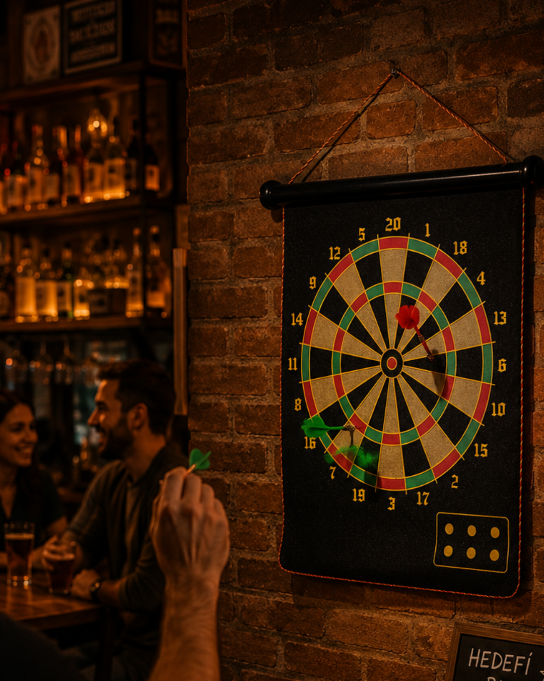 4-66 Katlanabilir Manyetik Dart Oyunu Zararsız Dart Okları ile Güvenli Eğlence - Vipsepet - Görsel 1