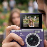 4K Kompakt Kamera 48 MP Autofocus Flash Özellikli Vlog Kamera - Vipsepet