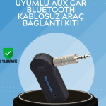Kablosuz Bağlantı ile Müzik ve Görüşme Araç Kiti - Vipsepet