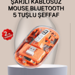 Çift Modlu Fare – USB Alıcılı ve Bluetooth Bağlantılı - Vipsepet